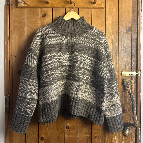 Finisterre Sweaters - NWOT Finisterre Idless Broken Fair Isle Sweater Women’s US Size 8 (≈Medium)